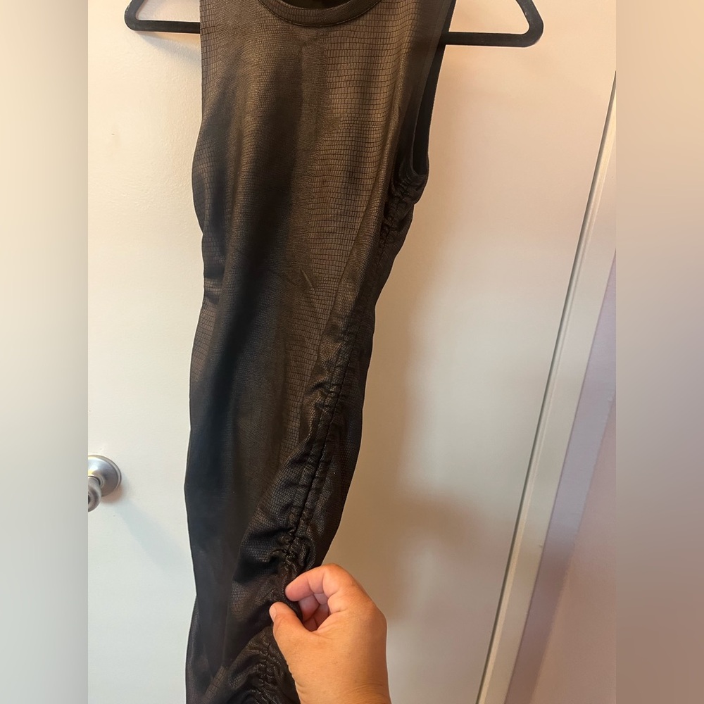 Steve Madden Small Black Sleeveless Dress (RSB) PTP 14-17/L 33 Like New - Picture 5 of 13